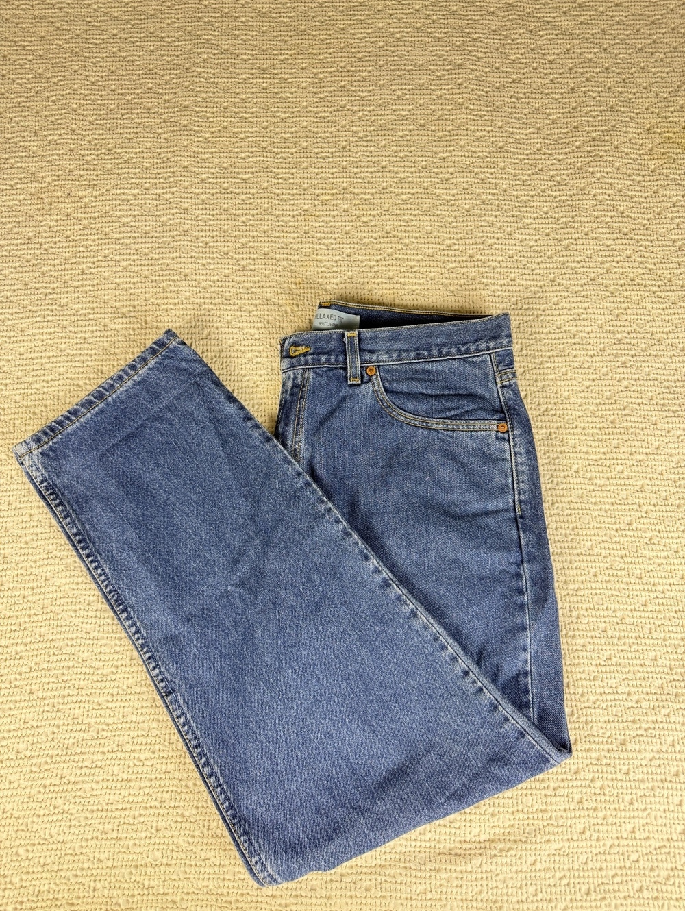 Levi's 550 Relaxed Fit Jeans Men's 36x30 Black Grey Wash
